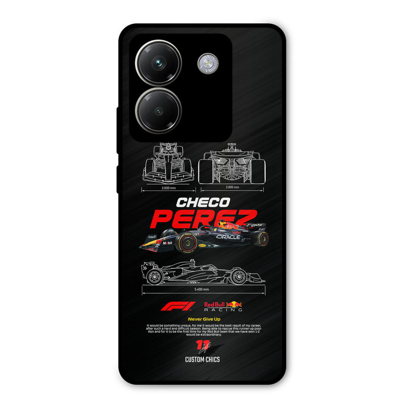Checo Perez Poco M7 Pro Mobile Back Cover - Car&Bike PrintShield Case
