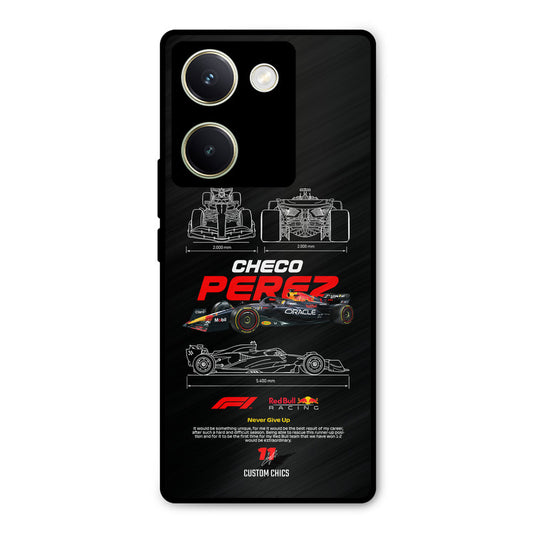 Checo Perez Vivo Y200 Pro Mobile Back Cover - Car&Bike PrintShield Case
