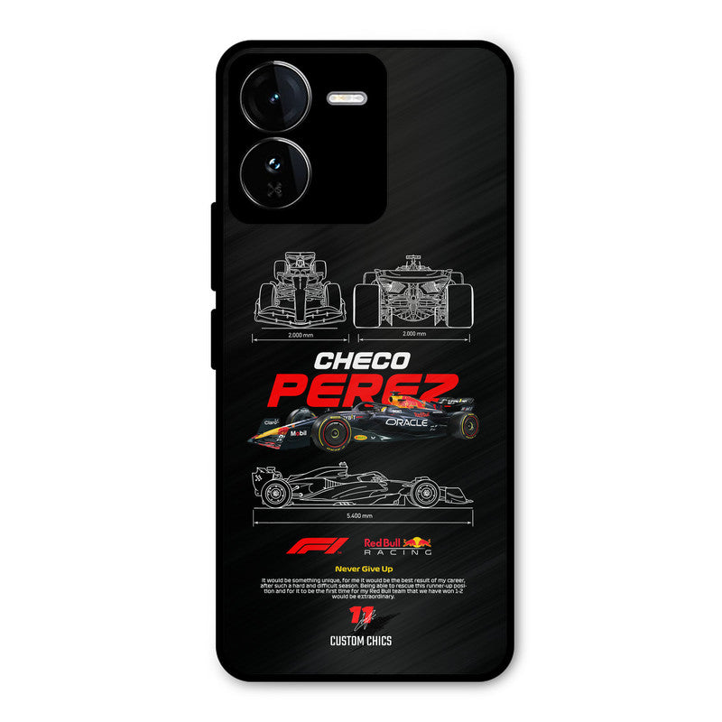 Checo Perez iQOO Z9 Mobile Back Cover - Car&Bike PrintShield Case