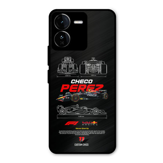 Checo Perez iQOO Z9 Mobile Back Cover - Car&Bike PrintShield Case
