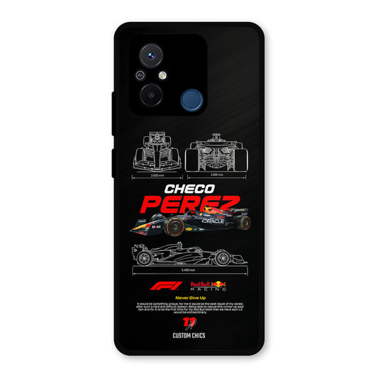 Checo Perez Redmi 12c Mobile Back Cover - Car&Bike PrintShield Case