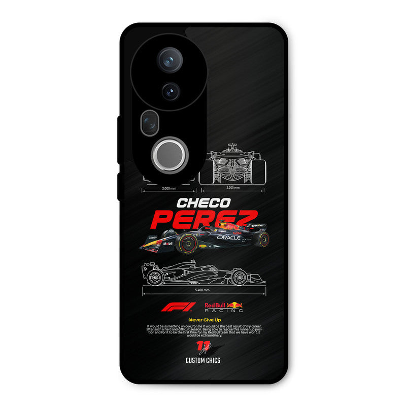 Checo Perez Vivo T4 Ultra Mobile Back Cover - Car&Bike PrintShield Case