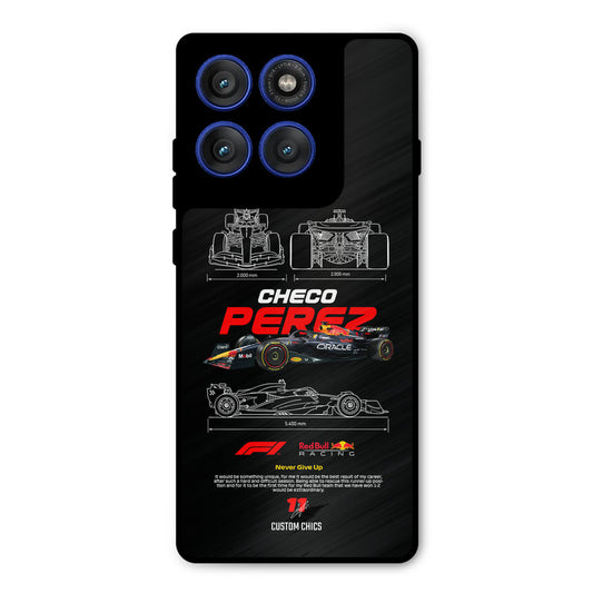 Checo Perez Motorola Edge 60 Pro Mobile Back Cover - Car&Bike PrintShield Case