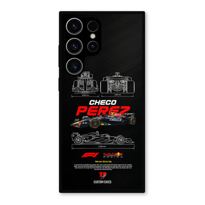 Checo Perez Samsung Galaxy S23 Ultra Mobile Back Cover - Car&Bike PrintShield Case