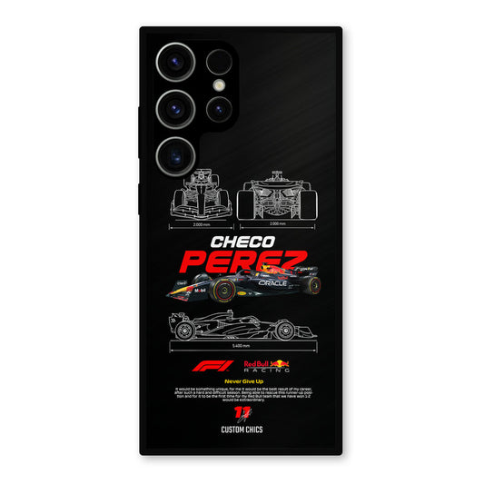 Checo Perez Samsung Galaxy S23 Ultra Mobile Back Cover - Car&Bike PrintShield Case
