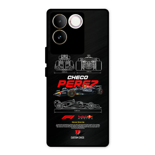 Checo Perez Vivo T2 Pro Mobile Back Cover - Car&Bike PrintShield Case