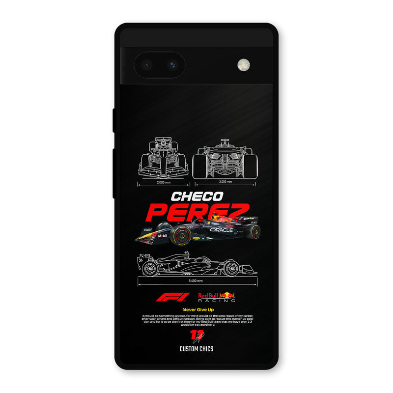 Checo Perez Google Pixel 6a Mobile Back Cover - Car&Bike PrintShield Case