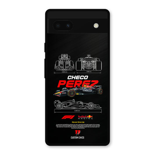 Checo Perez Google Pixel 6a Mobile Back Cover - Car&Bike PrintShield Case
