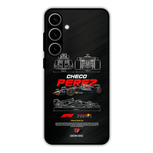 Checo Perez Samsung Galaxy S24 Plus Mobile Back Cover - Car&Bike PrintShield Case