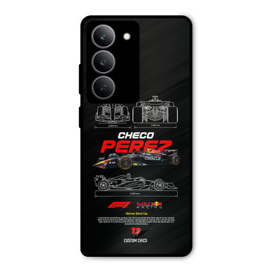 Checo Perez Realme 14x Mobile Back Cover - Car&Bike PrintShield Case