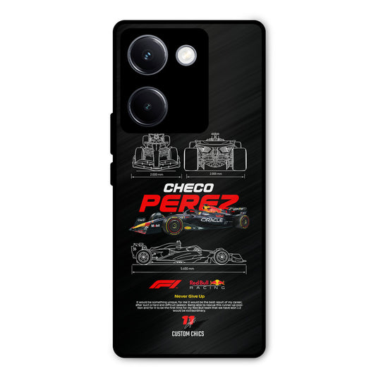 Checo Perez Vivo Y300 Plus Mobile Back Cover - Car&Bike PrintShield Case
