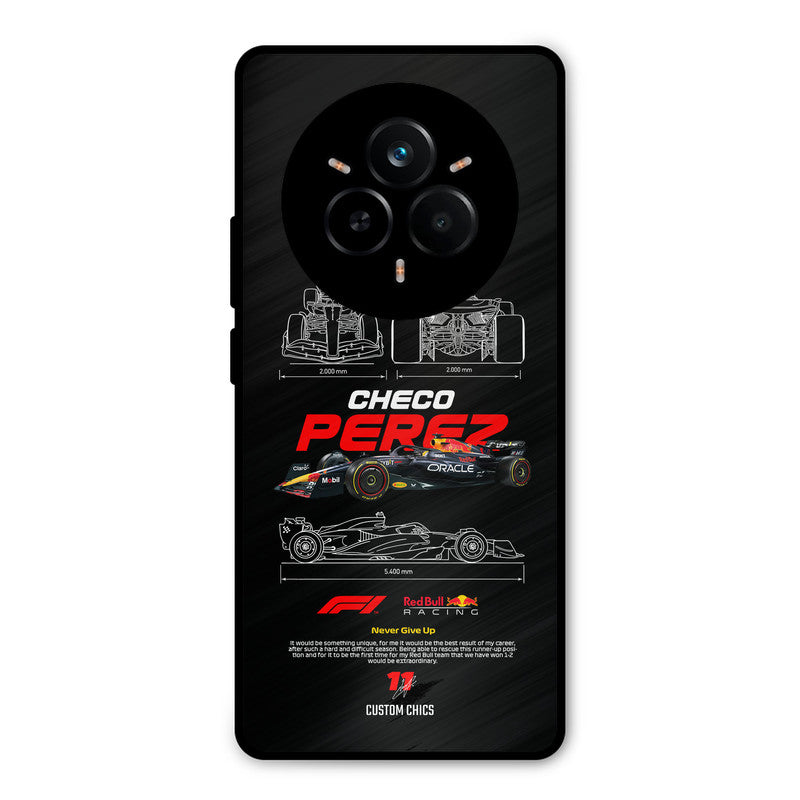 Checo Perez Realme 14 Pro Plus Mobile Back Cover - Car&Bike PrintShield Case