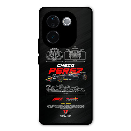Checo Perez iQOO Z9s Pro Mobile Back Cover - Car&Bike PrintShield Case