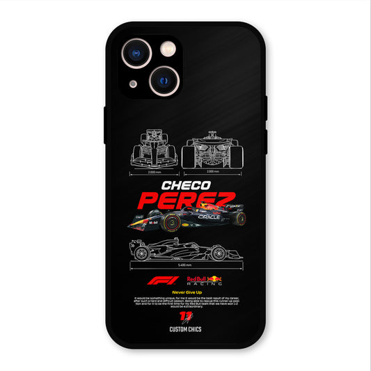 Checo Perez iPhone 13 Mobile Back Cover - Car&Bike PrintShield Case