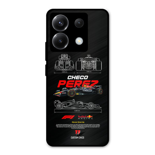 Checo Perez Poco X6 Mobile Back Cover - Car&Bike PrintShield Case
