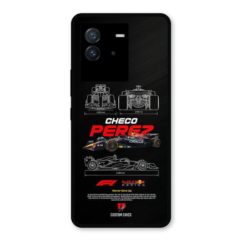 Checo Perez iQoo Neo 6 Mobile Back Cover - Car&Bike PrintShield Case