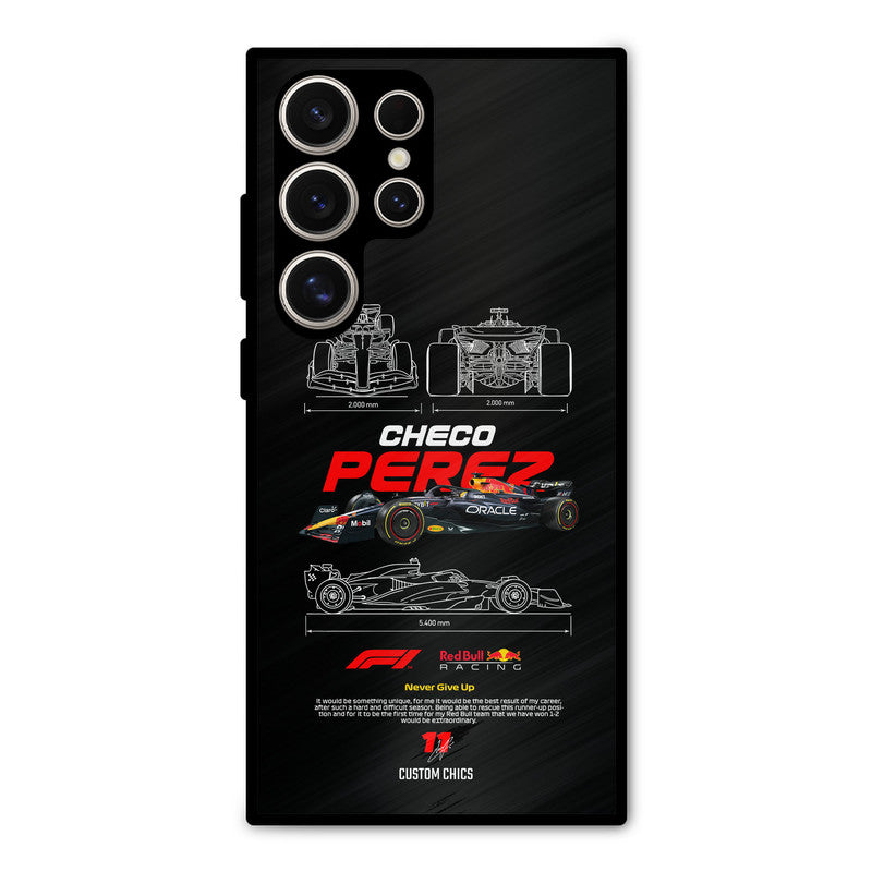 Checo Perez Samsung Galaxy S24 Ultra Mobile Back Cover - Car&Bike PrintShield Case