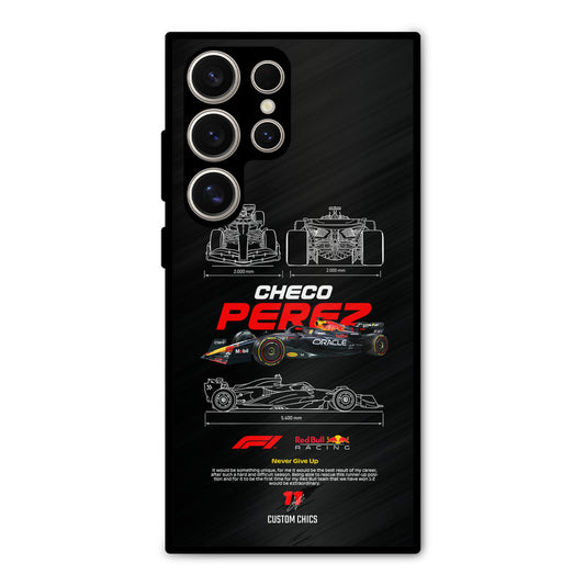Checo Perez Samsung Galaxy S24 Ultra Mobile Back Cover - Car&Bike PrintShield Case