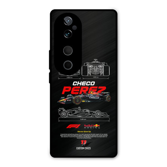Checo Perez Vivo V40 Mobile Back Cover - Car&Bike PrintShield Case