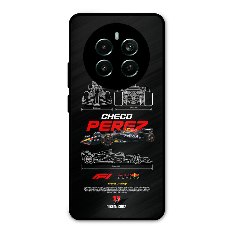 Checo Perez Realme 12 Plus Mobile Back Cover - Car&Bike PrintShield Case