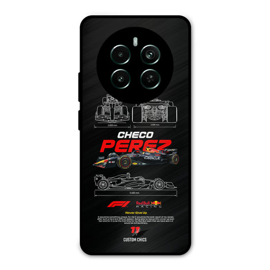 Checo Perez Realme 12 Plus Mobile Back Cover - Car&Bike PrintShield Case