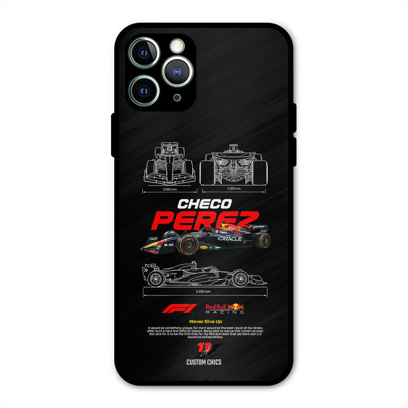 Checo Perez iPhone 11 Pro Max Mobile Back Cover - Car&Bike PrintShield Case