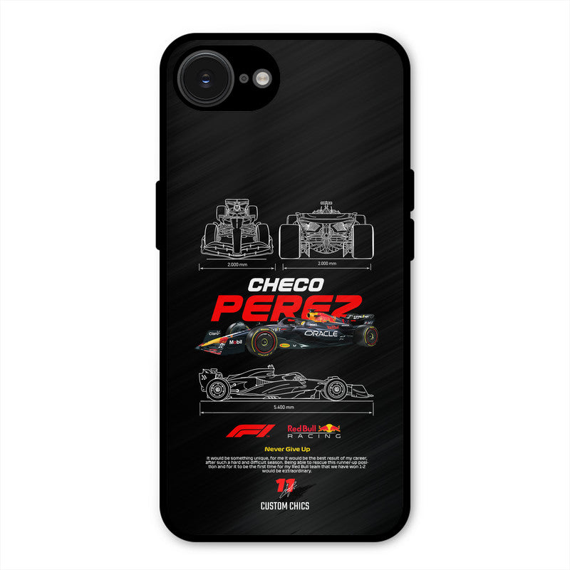 Checo Perez iPhone 16e Mobile Back Cover - Car&Bike PrintShield Case