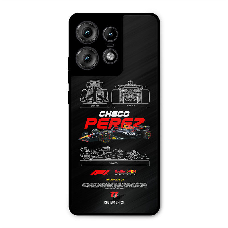 Checo Perez Motorola Edge 50 Pro Mobile Back Cover - Car&Bike PrintShield Case