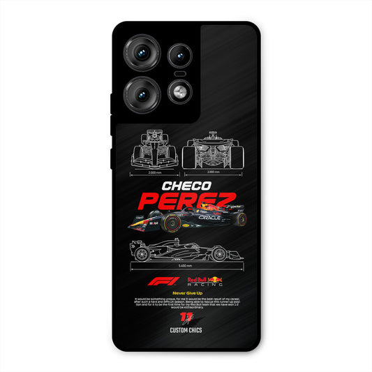 Checo Perez Motorola Edge 50 Pro Mobile Back Cover - Car&Bike PrintShield Case