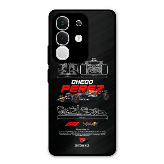 Checo Perez Vivo T4x Mobile Back Cover - Car&Bike PrintShield Case