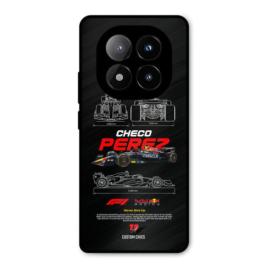 Checo Perez Redmi Note 14 Pro Plus 5G Mobile Back Cover - Car&Bike PrintShield Case