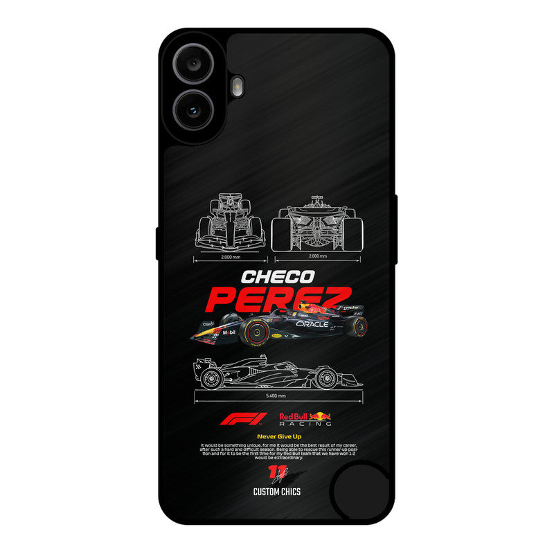 Checo Perez Nothing CMF Phone 1 Mobile Back Cover - Car&Bike PrintShield Case