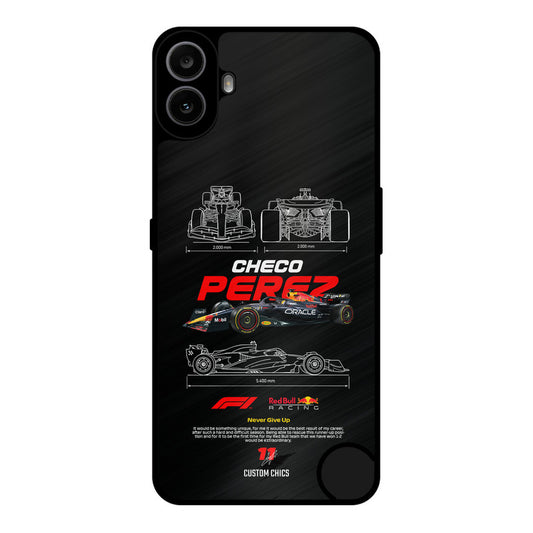 Checo Perez Nothing CMF Phone 1 Mobile Back Cover - Car&Bike PrintShield Case