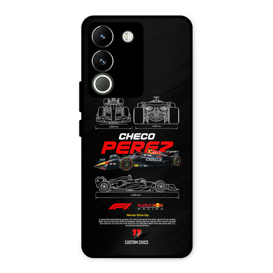 Checo Perez Vivo Y200 Mobile Back Cover - Car&Bike PrintShield Case