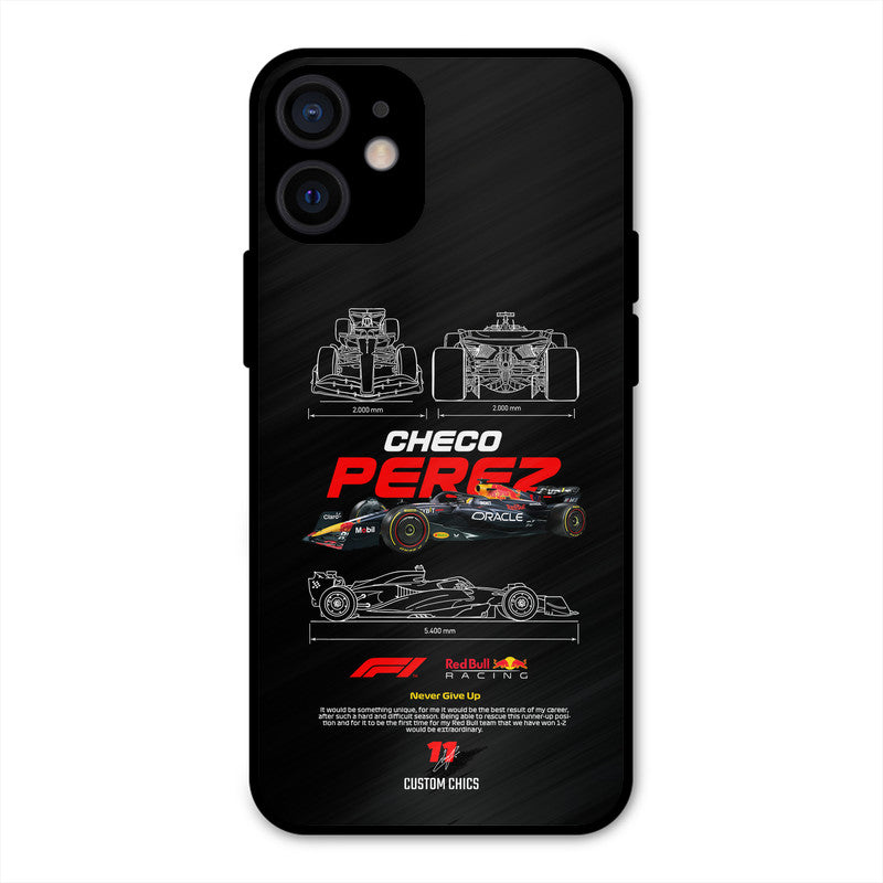 Checo Perez iPhone 12 Mini Mobile Back Cover - Car&Bike PrintShield Case