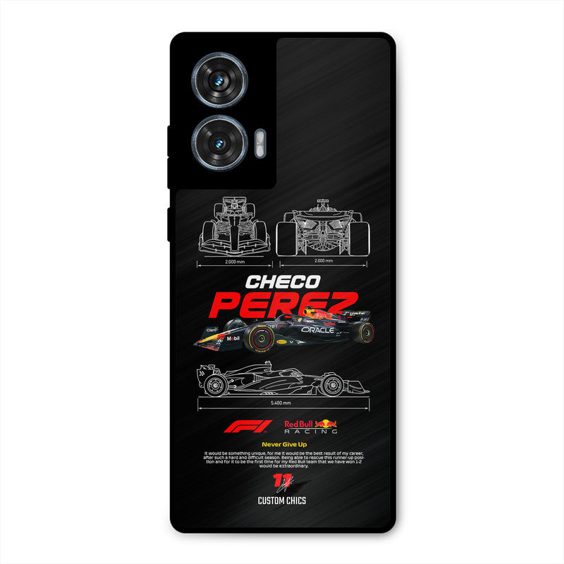 Checo Perez Moto G96 Mobile Back Cover - Car&Bike PrintShield Case