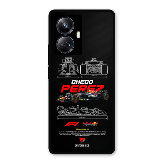Checo Perez Realme 10 Pro Plus Mobile Back Cover - Car&Bike PrintShield Case