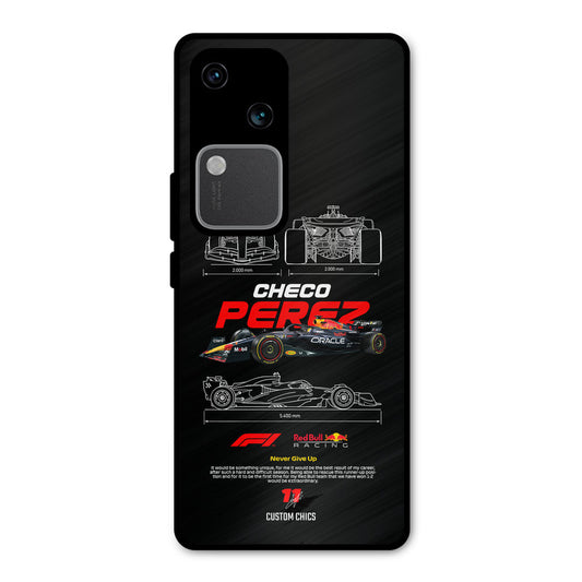 Checo Perez Vivo V30 Mobile Back Cover - Car&Bike PrintShield Case