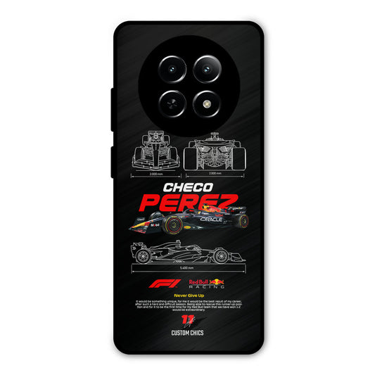 Checo Perez Realme Narzo N65 Mobile Back Cover - Car&Bike PrintShield Case