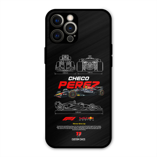 Checo Perez iPhone 12 Pro Mobile Back Cover - Car&Bike PrintShield Case