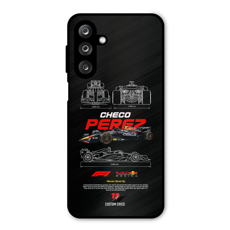 Checo Perez Samsung Galaxy M36 Mobile Back Cover - Car&Bike PrintShield Case