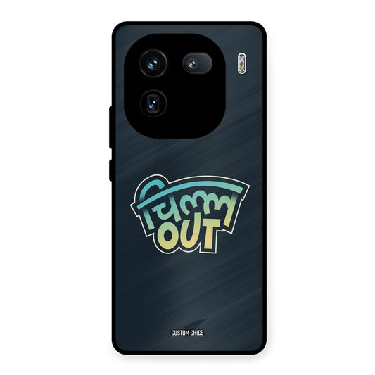 Chill Out iQOO 12 Mobile Back Cover - Typography PrintShield Case