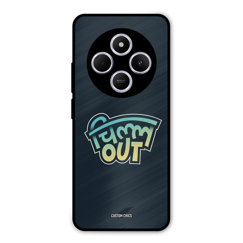 Chill Out Poco M7 Mobile Back Cover - Typography PrintShield Case