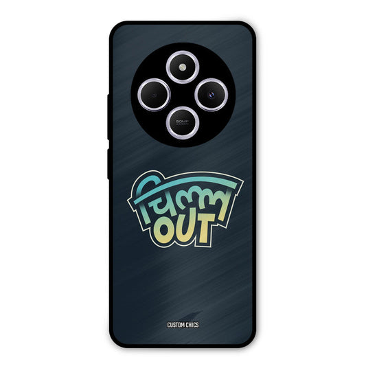 Chill Out Poco M7 Mobile Back Cover - Typography PrintShield Case