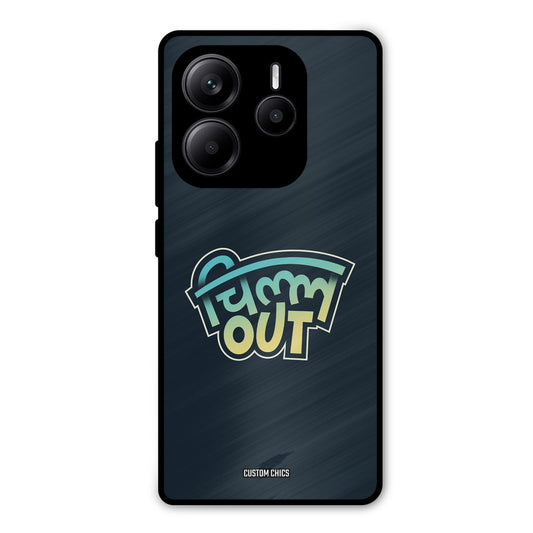 Chill Out Redmi Note 14 Mobile Back Cover - Typography PrintShield Case