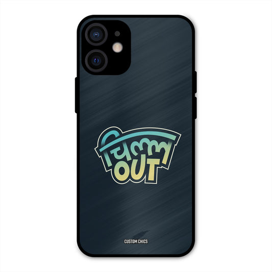 Chill Out iPhone 12 Mini Mobile Back Cover - Typography PrintShield Case