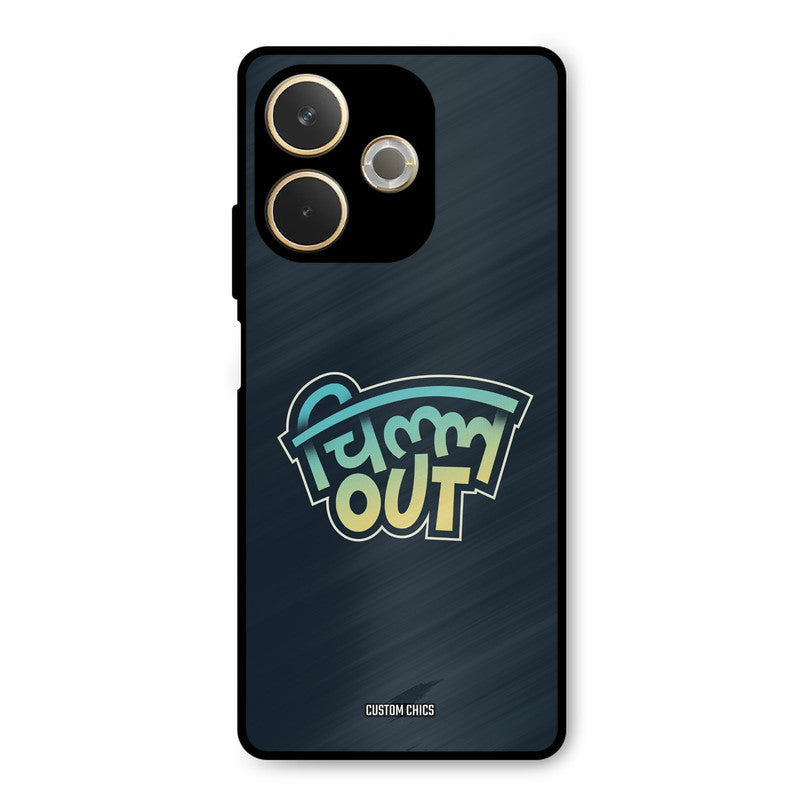 Chill Out Oppo A5 Pro Mobile Back Cover - Typography PrintShield Case