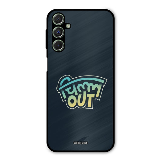 Chill Out Samsung Galaxy M34 Mobile Back Cover - Typography PrintShield Case