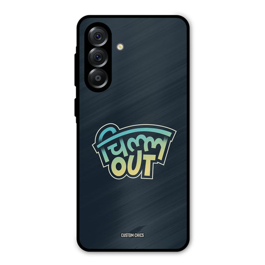 Chill Out Samsung Galaxy A36 Mobile Back Cover - Typography PrintShield Case