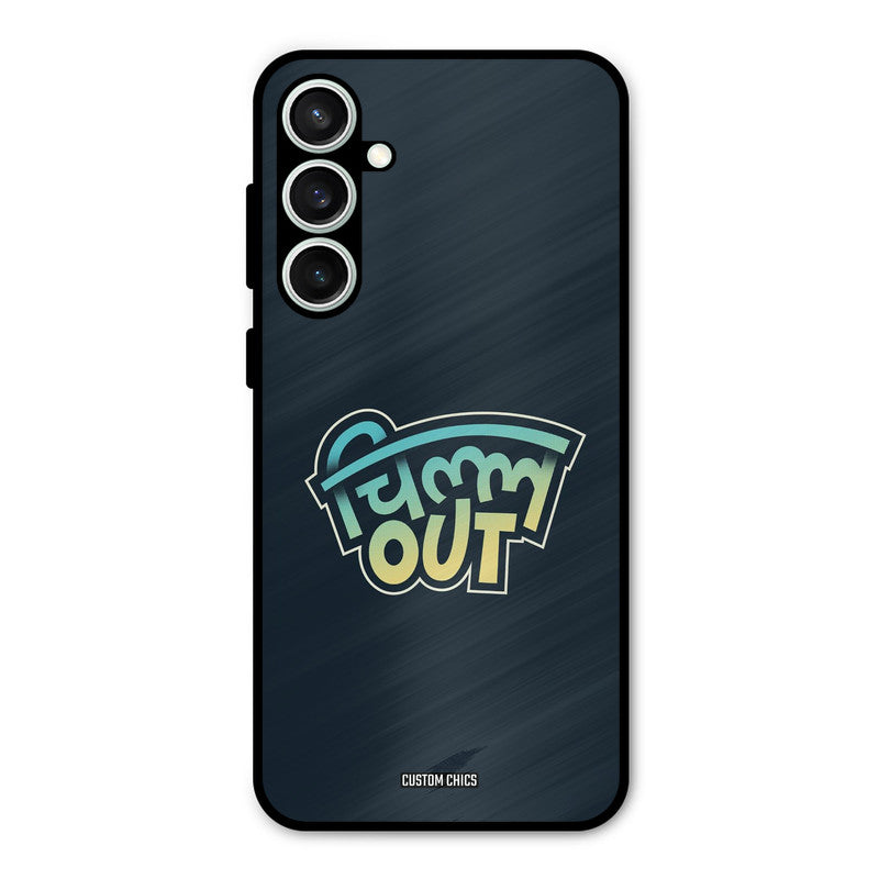 Chill Out Samsung Galaxy S23 Mobile Back Cover - Typography PrintShield Case